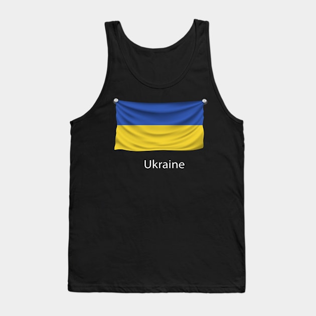 Ukraine Flag Tank Top by fistfulofwisdom